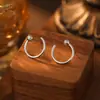Pendientes de Moda con Forma de Letra C para Mujer, Sencillos y Exquisitos, Hacen que el Rostro Parezca Más Pequeño, Accesorios para Orejas, Ventas Directas de Fábrica y Dropshipping