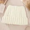 Chapéu de tricô fofo novo para outono e inverno 2026, estilo coreano, quente, com orelhas de gato, faz o rosto parecer menor, adequado para cabeças grandes