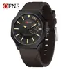 Reloj de Pulsera Octagonal para Hombre OFNS Resistente al Agua Deportivo Juvenil Casual para Viajes al Trabajo Reloj para Hombre Nuevo Reloj de Cuarzo de Comercio Exterior