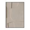Pintura Decorativa Moderna Nórdica para Sala de Estar Abstracta Tridimensional Cóncava-convexa Póster para Dormitorio Pintura sin Marco Amazon