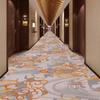 Alfombra Estampada para Pasillo de Hotel, Corredor, Escaleras, Salón de Banquetes, Salón de Belleza, Retardante de Llama, Alfombra de Piso Completo, Instalación Puerta a Puerta