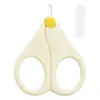 Tijeras para Uñas de Bebé Acero Inoxidable Tijeras para Uñas Infantiles Tijeras para Uñas de Recién Nacido Suministros para el Cuidado del Bebé Cortauñas Acabado Brillante