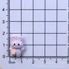 Mini Girassol Cartoon Pequeno Animal Acessórios de Cola Creme Chaveiro DIY Capa de Celular Buraco de Grampo de Cabelo Remendo para Sapato