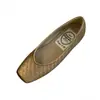 Sapatos de Salto para Noite Estilo Gentil Versátil Retrô 2026 Primavera Novos Sapatilhas de Bico Quadrado Baixo Confortáveis para Mulheres