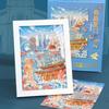 Xiamen Ciudad Cultural y Creativa Turismo Aprendizaje Souvenirs Exquisitos Marcadores de Libros Pintados Pegatinas para Refrigerador Tienda de Regalos de Lugares Escénicos Venta al por Mayor