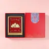 Enfeites de caractere de fortuna de montanha dourada, decorações de escritório, móveis, presentes de folha de ouro para negócios, lembrancinhas, atacado de fabricante