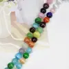 Cuentas de Vidrio de Colores Cuentas Ojo de Gato Pulsera Material Pulido Cristal Pulsera Hecha a Mano Cuentas de Cuentas Accesorios