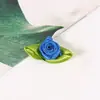 Mini Cinta de Satén Hecha a Medida Flor de Tela Pequeña Flores Tridimensionales Accesorios para el Cabello Hechos a Mano Accesorios y Materiales para Ropa