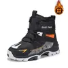 Comércio Exterior Transfronteiriço Sapatos Infantis Botas de Neve de Inverno Sapatos Grandes de Algodão Antiderrapantes Com Pelúcia Quente Sapatos de Inverno Sapatos para Crianças de Tamanho Médio e Grande