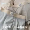 Pacote ÚnicoPrimavera e Outono Nova Roupa Íntima Masculina Cor Sólida Algodão Cintura Média Tamanho Grande Confortável Respirável Boxer Brief Masculino