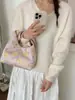 Tela Jacquard Rosa de Estilo Chino Nuevo, Falda Mamian de Otoño e Invierno, Chaleco, Cheongsam, Vestido de Estilo Nacional, Bolsos Retro