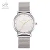 SHENGKE k0049 relógio feminino de comércio exterior pulseira de malha de aço simples moda relógio de quartzo