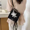 Bolso Pequeño de Moda Casual para Mujer Bolso 2026 Verano Nuevo Estilo Coreano Diseño de Nicho Mochila Estampada para Mujer