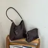 Bolsa de Palha Tecida Transfronteiriça Feminina 2026 Nova Casual Versátil Bolsa para o Dia a Dia Grande Capacidade Versátil Bolsa de Ombro Único para Sob o Braço
