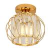 Amazon nueva luz de pasillo de cristal Luz de pasillo araña pequeña simple moderna Luz creativa para entrada de balcón