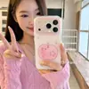 Ilustración de Manzana Estrella Rosa Adecuada para Funda de Teléfono Apple 17Promax iPhone16 Nicho 14 Doble Capa 13 Funda Dura