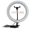 Luz de Relleno Circular para Teléfono Móvil de 26cm para Transmisiones en Vivo, Selfies y Fotografía, Luz de Anillo LED de 12 pulgadas Flash Portátil