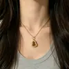 Accesorios de Nicho Minimalistas Estilo Ins, Cadena Dulce y Fresca para Clavícula, Cadena para Sudadera Suéter, Collar Versátil de Lujo Ligero para Mujer