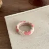 Amarre bem~ Scrunchie de Coração Jacquard de Alta Elasticidade Coreano, Elástico de Cabelo Sem Costura de Alta Elasticidade, Envoltório de Cabelo para Rabo de Cavalo Alto para Mulheres