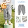 Jellybaby Calça Infantil Feminina Calça Casual com Forro de Lã Outono Calça Infantil de Tamanho Pequeno e Médio Nova Calça de Moletom para Bebê Menina