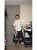 Camisa de manga corta vintage de alta gama con calados cubanos transfronterizos para hombre, camisa elegante de estilo high-street para verano con un diseño único