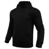 Outono e inverno AliExpress transfronteiriço masculino esportivo casual tamanho europeu cor sólida moletom com capuz para uso ao ar livre