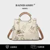 Fábrica de Origem Bolsa de Ombro Barney Canguru Moda Versátil Simples Retrô Estilo Clássico Nicho Atacado Dropshipping