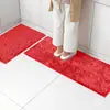 Alfombrilla de Cocina Resistente a Manchas de Chenilla de Seda Brillante, Felpudo para Puerta de Baño, Felpudo de Secado Rápido, Alfombra Antideslizante para Entrada de Baño