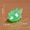 Pollitos de dibujos animados de primavera en pradera en miniatura para micro-paisajismo, decoraciones DIY para escenas de casas de muñecas, adornos para mini coches