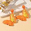 Estrella de Mar Sal Marina Pendientes Estrella de Mar Personalidad Exagerada Pendientes Estilo Vacacional para Mujer Verano Diseño Sensorial de Viaje Junto al Mar Pendientes