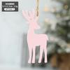 Adorno navideño de Hong Kong Heng con forma de búho y colgante de amor, estrella de cinco puntas, adornos navideños