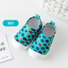 Sapatos para Bebê e Criança Pequena Primavera e Outono Sapatos e Meias para Bebê Sapatos de Chão Internos Antiderrapantes de Sola Macia 1-2 Anos Sapatos Infantis para Crianças