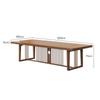 Nova Mesa de Chá Grande de Madeira Maciça Estilo Chinês e Combinação de Cadeiras Mesa de Chá para Seco para Escritório Integrado Casa Sala de Chá Zen Sala de Estar Simples