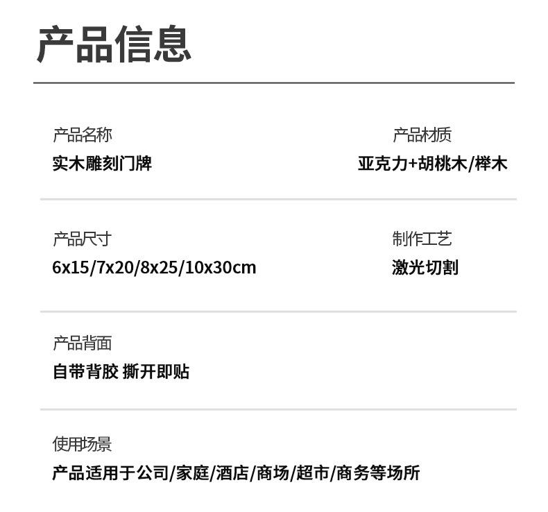 门牌