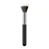 Pincel para Blush Pontilhado de Cabeça Plana, Pincel de Maquiagem Grande Dupla Camada Macio, Para Iniciantes Misturar, Natural e Claro, Recomendado para Festas de Estudantes