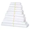 Sacos Plásticos Vermelhos Espessos para Venda por Atacado, Sacolas de Compras Estilo Colete, Sacos para Embalagem de Takeaway, Sacos de Embalagem, Sacos de Lixo de Mão