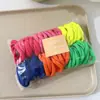 Diadema Estilo Celebridad de Internet Banda de Goma para Mujeres para Atarse el Cabello, Estilo Coreano Alta Elasticidad 50 Piezas