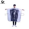 Capa de Corte de Pelo Retro Estilo Barbero Americano, No se pega el pelo, Impermeable, Teñido de Salón de Belleza, Corte de Pelo, Protección del Color, Exclusivo para Salón de Belleza