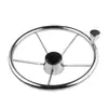 Rueda de timón especial para yates de acero inoxidable, Rueda de timón de plástico de aleación de aluminio y espuma para lanchas rápidas marinas
