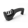 Afilador de cuchillos multifuncional de tres etapas para cocina, acero de tungsteno, cerámica, herramienta rápida para afilar cuchillos, piedra de afilar de mano para el hogar