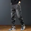 Novedad Primavera y Otoño Versátil Moderno Estilo Americano 2025 Retro Resistentes Pantalones Cargo Jogger para Hombre Pantalones Elegantes Hombre