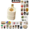Fabricante de Porta Palillos Naranja Cuidado Dental Esencial para el Hogar Producto Natural Arte de Uñas Porta Bastoncillos de Algodón Palillos Resistentes