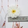 Flores de Ganchillo Hechas a Mano, Accesorios de Flores de Hilo DIY, Flores de Hilo Hechas a Mano con Ganchillo de Mohair, Aretes de Flores de Ganchillo Hechos a Mano