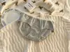 Roupa íntima feminina de algodão 60S personalizada 7A Antibacteriana 100% Algodão Gancho Estendido Roupa íntima feminina 100% Algodão Roupa íntima feminina de cintura média