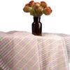 Tela Organza Rayas Arcoíris Pequeñas Rayas Teñidas en Hilo de 1 cm Juguete Caja de Regalo Empaque Tela para Pasador Color de Punto