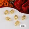 Accesorios para Uñas Zirconio Año Nuevo Zodiaco Personaje de la Fortuna Moneda Borla Colgante Estilo Chino Metal Uñas Pedrería