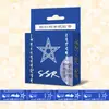 Fitas Washi Adesivas de Anime, Adesivos Fofos para Planner, Papel Fita para Planner para Estudantes