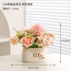 Plantas Verdes Simuladas, Árbol del Dinero de Lujo Accesible y Elegante, Adornos de Decoración para Sala de Estar Interior, Plantas Artificiales en Maceta, Paisajismo, Flores Artificiales, Plantas Biónicas
