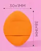 Zapatillas Pequeñas Esponja de Dedo en Polvo Malvavisco Esponja de Cojín de Aire para Dedos Elásticas Espesadas No Absorbentes de Polvo Doble Uso para Aplicación de Maquillaje Seco y Húmedo