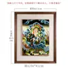 Buda Yuan Hui Nepal Pintado a Mano "Dios de la Riqueza Blanca" Entrada de Estudio Sala de Estar Pintura Decorativa Pintura Colgante